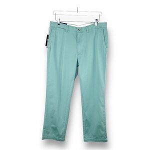 Men's Polo by Ralph Lauren Essex Mint  Green Classic 100% Cotton Chino 35” x 30”